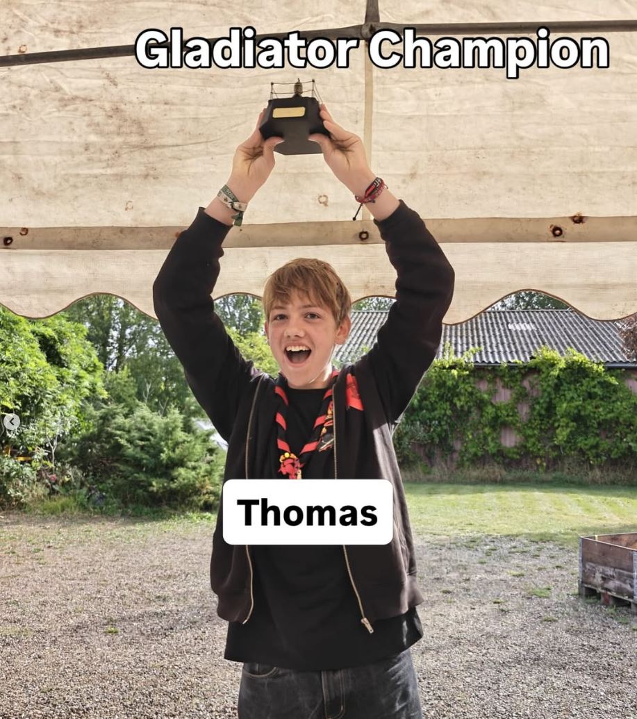 Gladiator champion podium 2026