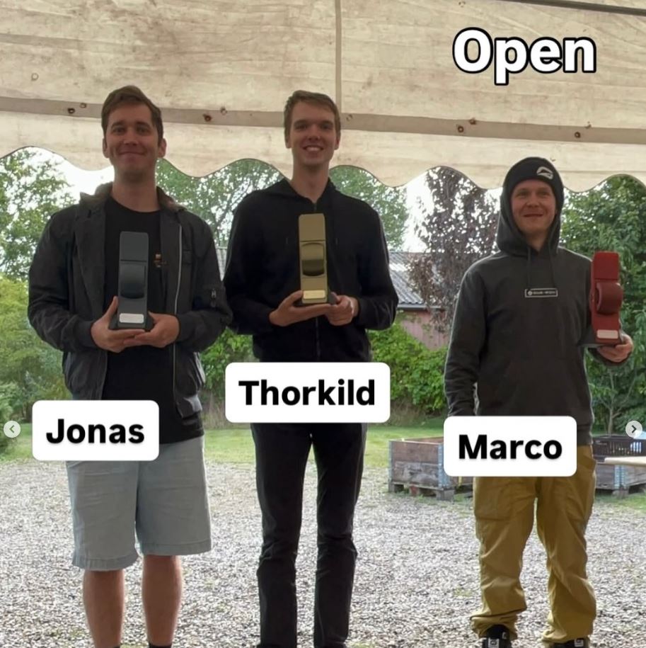 Open competition podium 2026