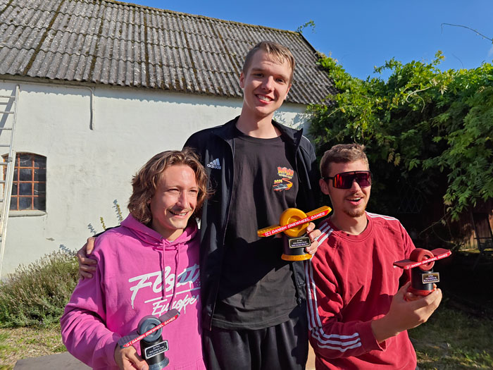 Male competition podium 2024