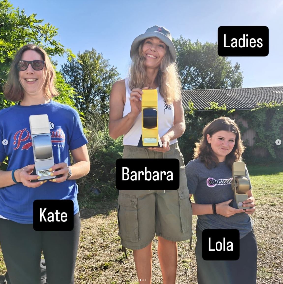 Female competition podium 2025